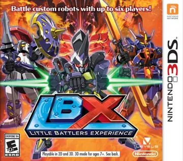 LBX - Little Battlers eXperience (USA)(En,Fr,Es) box cover front